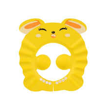Load image into Gallery viewer, Baby Shower Soft Cap Adjustable Hair Wash Hat for Kids Ear Protection Safe Children Shampoo Bathing Shower Protect Head Cover
