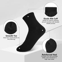 Load image into Gallery viewer, Men&#39;s Cotton Mid-calf Socks 10-Pair Pack Solid Color All Seasons Versatile