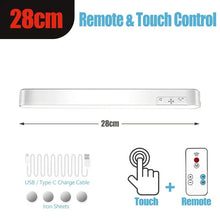 Load image into Gallery viewer, HOMEFISH Eye-care Table Lamp LED Light Bar Rechargeable Wirless Desk Reading Lamp USB Night Light For Bedside Kitchen Cabinet