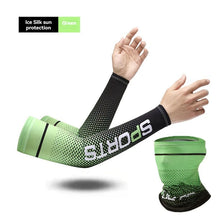 Load image into Gallery viewer, Summer Ice Silk Gloves Cycling Driving UV Protection Sleeves Lightweight Arm Cover