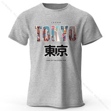 Load image into Gallery viewer, Tokyo Printed Fashion Forward 100% Cotton T-Shirt, Ultra Soft Round Neck Short Sleeve Tee, Perfect for Men &amp; Women