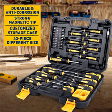 Load image into Gallery viewer, Magnetic Screwdrivers Set With Case, 43-piece Includs Slotted, Phillips, Hex, Pozidriv, Torx And Precision Screwdriver Set