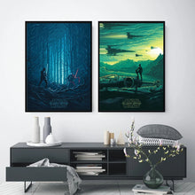 Load image into Gallery viewer, Star Wars Canvas Decorative Painting  Movie Art Mural Retro Poster Modern Home Wall Decoration Gift and Printing Aesthetic