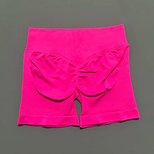Load image into Gallery viewer, Histello Sports Shorts 4.5" Women Yoga Exercise Shorts Scrunch Bum Hip Tight Workout Fitness Activewear Gym Running Short Pants