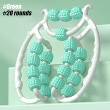 Load image into Gallery viewer, 1pcs Trigger Point Massage Foam Roller Stick for Arms, Tennis Elbow Muscle Roller,Hard Spiky Massage Ball and 20 Wheel Cellulite