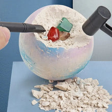 Load image into Gallery viewer, Kids Archaeological Digging Toy - Solar System Exploration &amp; Gem Mining