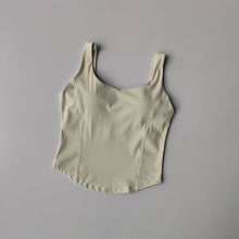 Load image into Gallery viewer, Women Sexy Sports Bra Crop Tops Tube Top Bra Female Streetwear Sleeveless Camis Seamless Sport Lingerie Tee Crop Top Sports Vest