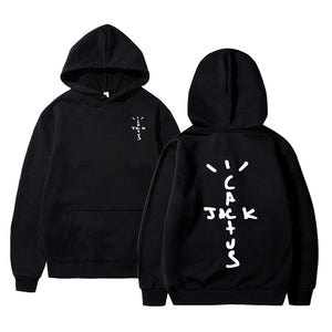 2024 Hip Hop Cactus Jack Hoodie Booty Print Funny Women's Men's Casual Pullover