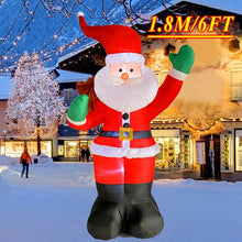 Load image into Gallery viewer, Christmas Inflatable Decoration Toy Built-in LED Lights Inflatable Model Ornament Xmas Party New Year Garden Indoor Outdoor Deco