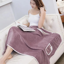 Load image into Gallery viewer, Wearable Bath Towel for Women - 140x85cm Fast Drying Wrap for Beach, Spa, Gym, Shower