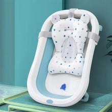 Load image into Gallery viewer, Portable Baby Bathtub Pad Adjustable Shower Cushion Newborn Support Foldable Bath Seat