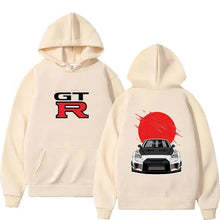 Load image into Gallery viewer, GTR R35 Streetwear Hoodie – Japanese Sportscar Inspired Sweatshirt