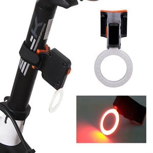 USB Rechargeable Bicycle Taillight LED Bike Rear Light Multi Modes Flashing MTB Safety