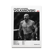 Load image into Gallery viewer, Boxing Fighting Star Canvas Wall Art Print Poster MMA Decorative Painting Home Decor Boxing Lover Gift Unframed