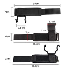 Load image into Gallery viewer, Weight Lifting Hook Grips With Wrist Wraps Hand-Bar Wrist Strap Gym Fitness Hook Weight Strap Pull-Ups Power Lifting Gloves