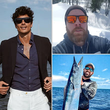 Load image into Gallery viewer, Fashion Vintage Square Polarized Sunglasses Men Women Driving Fishing Luxury Brand Designer Sun Glasses Driver's Eyewear UV400