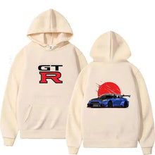 Load image into Gallery viewer, GTR R35 Streetwear Hoodie – Japanese Sportscar Inspired Sweatshirt