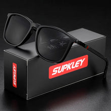 Load image into Gallery viewer, SUPKLEY Sports Sunglasses for Men Polarized Comfortable Wear Square Sun Glasses Male Light Weight Eyewear Accessory with Origina
