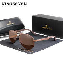 Load image into Gallery viewer, KingSeven Vintage Polarized Sunglasses UV400 Men&#39;s Driving Shades