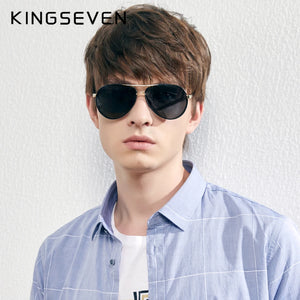 KingSeven Photochromic Sunglasses - Polarized Aluminum Frame Driving Glasses