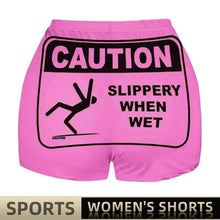 Load image into Gallery viewer, Women&#39;s Pink Printed Sleep Shorts Casual Lounge Boxers Pajamas Bottoms S M L