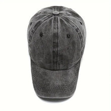 Load image into Gallery viewer, Men Women Unisex Baseball Cap Adjustable Solid Color Casual Hat Stretchy Fabric for Sports Secure Drawstring Closure Dad Hat