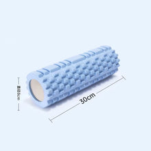 Load image into Gallery viewer, 30cm Yoga Column Gym Fitness Pilates Foam Roller Exercise Back Massage Roller Yoga Brick Home Fitness Equipment