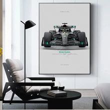 Load image into Gallery viewer, F1 Racing Car Poster – Formula 1 Canvas Wall Art Home Decoration