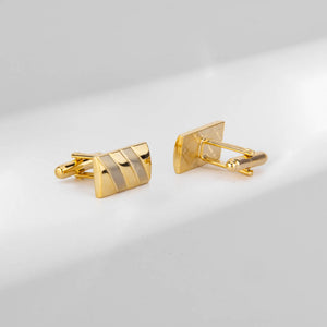 Luxury Men's Cufflinks & Tie Clip Set - Wedding Guest Gift Fashion Jewelry