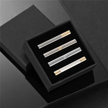 Load image into Gallery viewer, Minimalist Tie Clip &amp; Cufflinks Set for Men - Business Party Gift Box, Luxury Fashion