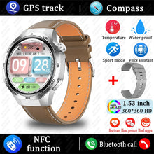 Load image into Gallery viewer, 2025 New Watch 5 MAX Smart Watch HD AMOLED Screen NFC GPS Tracker Bluetooth Call Waterproof Sports Health Smartwatch Men Women