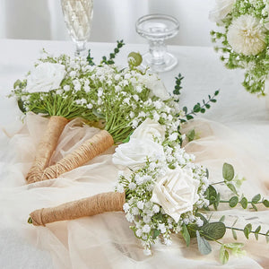 10/15pcs Artificial Baby's Breath Flowers, Gypsophila for Wedding & Home Decor