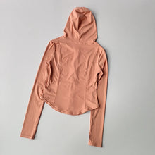 Load image into Gallery viewer, Women Yoga Jacket Long Sleeve Sports Tops Zip Fitness Shirt Winter Warm Hoodie Gym Top Activewear Running Coats Workout Clothes