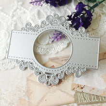 Load image into Gallery viewer, Lace Mirror Decoration Invitation Card Cutting Dies DIY Scrapbooking Embossing