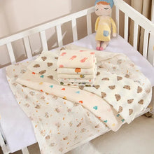 Load image into Gallery viewer, Cotton Muslin Swaddle Blanket for Newborn Infant, 80x80cm