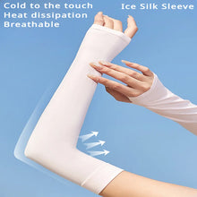 Load image into Gallery viewer, Ice Cooling Sports Arm Sleeves UV Protection for Cycling Running Basketball Summer