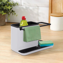 Load image into Gallery viewer, Kitchen Sponge Cloth Holder Sink Caddy Organiser