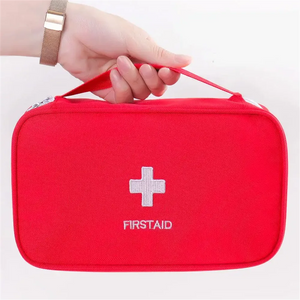 First Aid Kit Emergency Survival Bag Compact Trauma Rescue Portable Medicine Storage