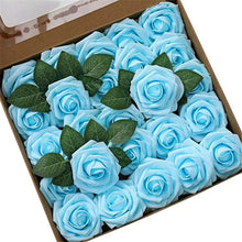 Load image into Gallery viewer, Foam Artificial Roses - 15/25/100pcs Fake Flowers for Wedding, Party &amp; Gift Décor