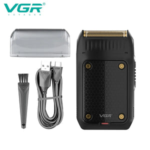 VGR Professional Electric Shaver Razor Beard Trimmer Portable Rechargeable V-353