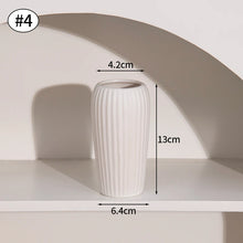 Load image into Gallery viewer, Ceramic Flower Vase Retro Table Decorative Vase Dried Flower Arrangement Pot Home Wedding Gifts Aesthetic Vase Desktop Ornament
