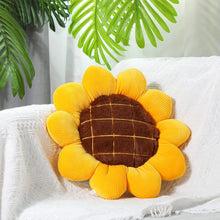 Load image into Gallery viewer, Sunflower Throw Pillow,Flower Shaped Pillows Floor Pillow Seating Cushion,Seating Cushion,Cute Room Decor &amp; Plush Pillow for Bed