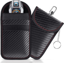 Load image into Gallery viewer, Anti Theft Faraday Box with Bag for Key Fob Cage RFID Faraday Key Fob Protector Radiation-proof Mobile Phone Box Car Keyless