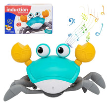 Load image into Gallery viewer, Dancing Crab Run Away Toy for Babies Crawling Interactive Escape Crabs Baby Birthday Thanksgiving Christmas Gift Battery Edition