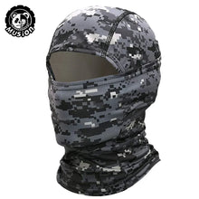 Load image into Gallery viewer, MusionTactical Balaclava Full Face Mask Quick-dryHiking Cycling Camping Hunting AirsoftHood Cap Bike Head Cover Summer Men Women