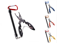 Load image into Gallery viewer, Multifunction Fishing Pliers Tools Accessories for Goods Winter Tackle Pliers Vise Knitting Flies Scissors Braid Set Fish Tongs