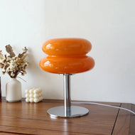 Macaron Table Lamp Tri-color Dimmable Night Light for Girl,Bedroom,Living Room,Desk Decor,Eye-Protection Reading Atmosphere Lamp