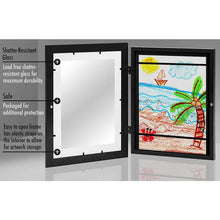 Load image into Gallery viewer, Children Art Frames Magnetic Front Open Changeable Kids Frametory for Poster Photo Drawing Paintings Pictures Display Home Decor