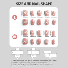 Load image into Gallery viewer, Handmade Luxury Short Press On Nails - 2024 Designer Nail Art, Premium Quality Set