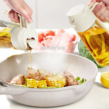 Load image into Gallery viewer, 2 in1 Plastic Kitchen Barbecue Cooking Oil Spray Bottle Olive Oil Dispenser Oil Jar Baking Vinegar Soy Sauce Spray Container